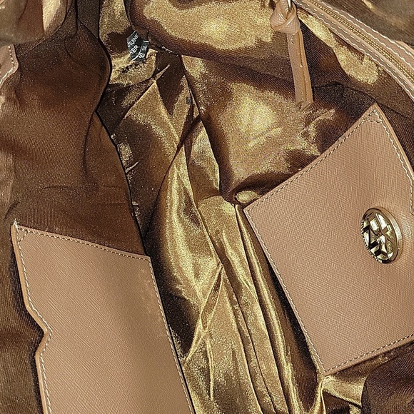 DKNY Red/Orange Leather Handbag - Picture 14 of 16